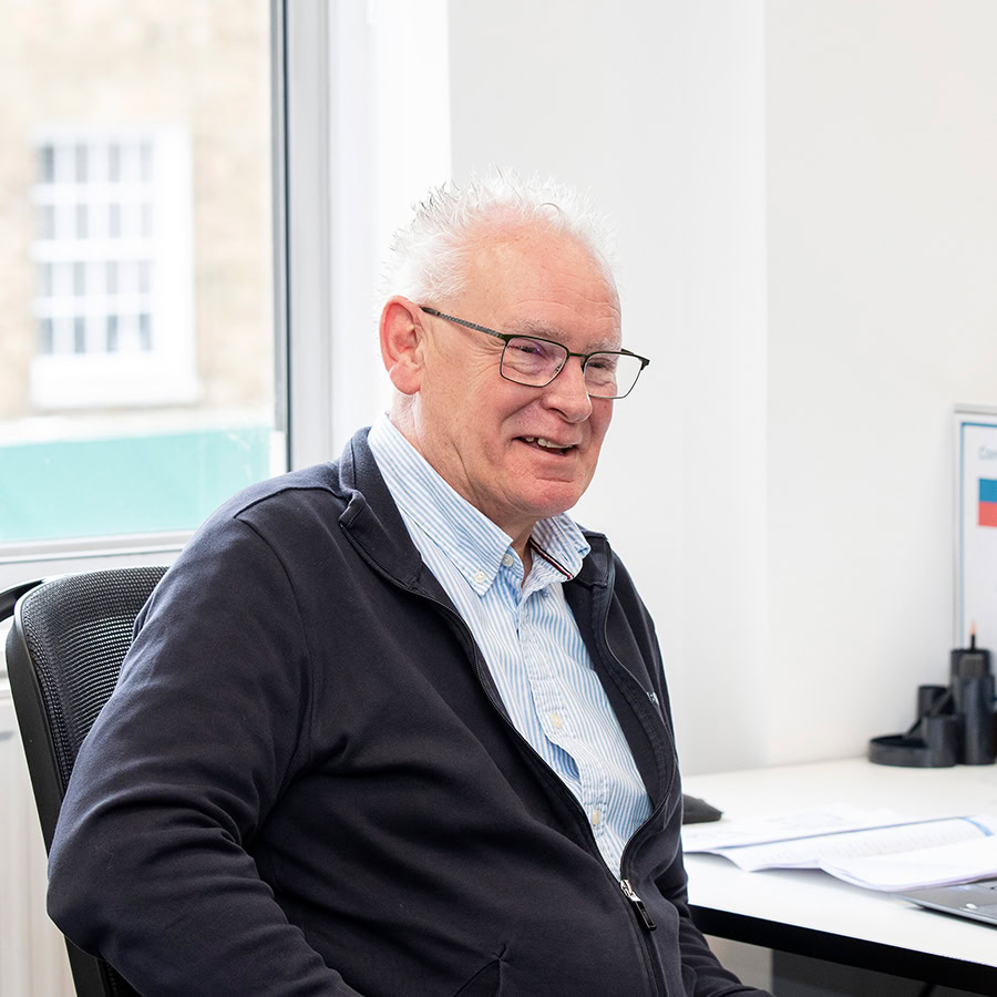 photograph of Les Schofield
