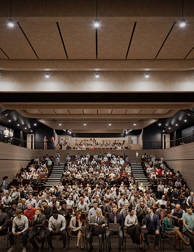 Great Hall Refurbishment, Imperial College - Stace