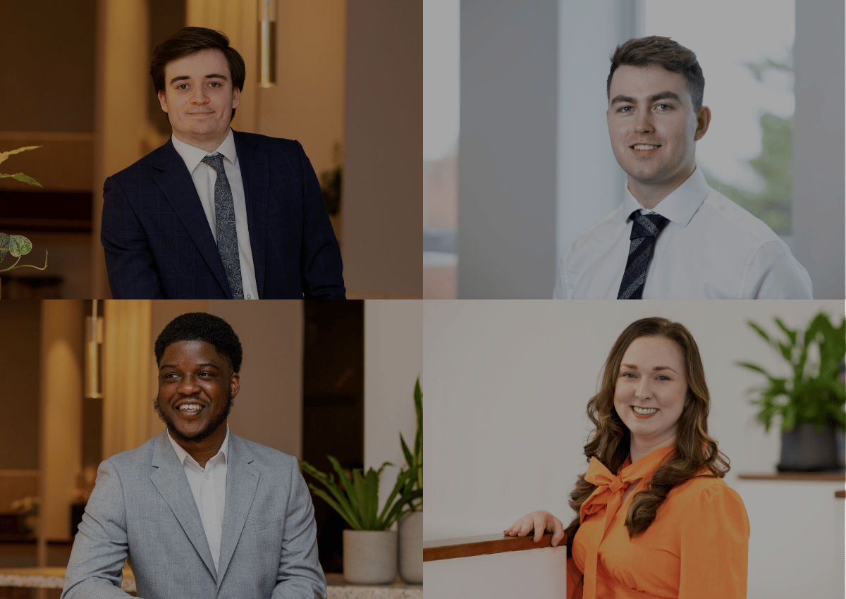 Photos of Stace staff who have achieved chartered status.